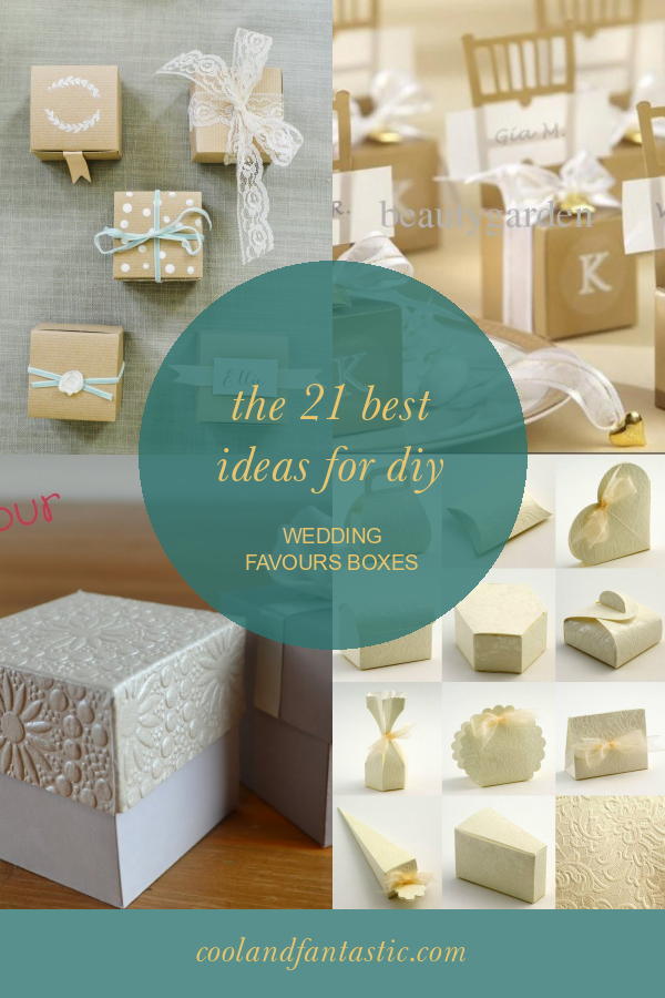 The 21 Best Ideas for Diy Wedding Favours Boxes Home, Family, Style